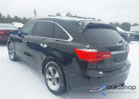 2014 Acura Mdx from USA, damaged, VIN 5FRYD4H28EB017043